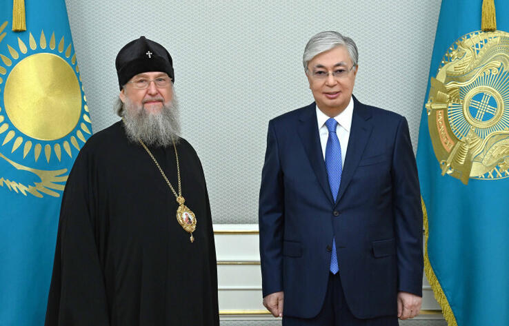 President Tokayev meets with Metropolitan of Astana and Kazakhstan Alexander