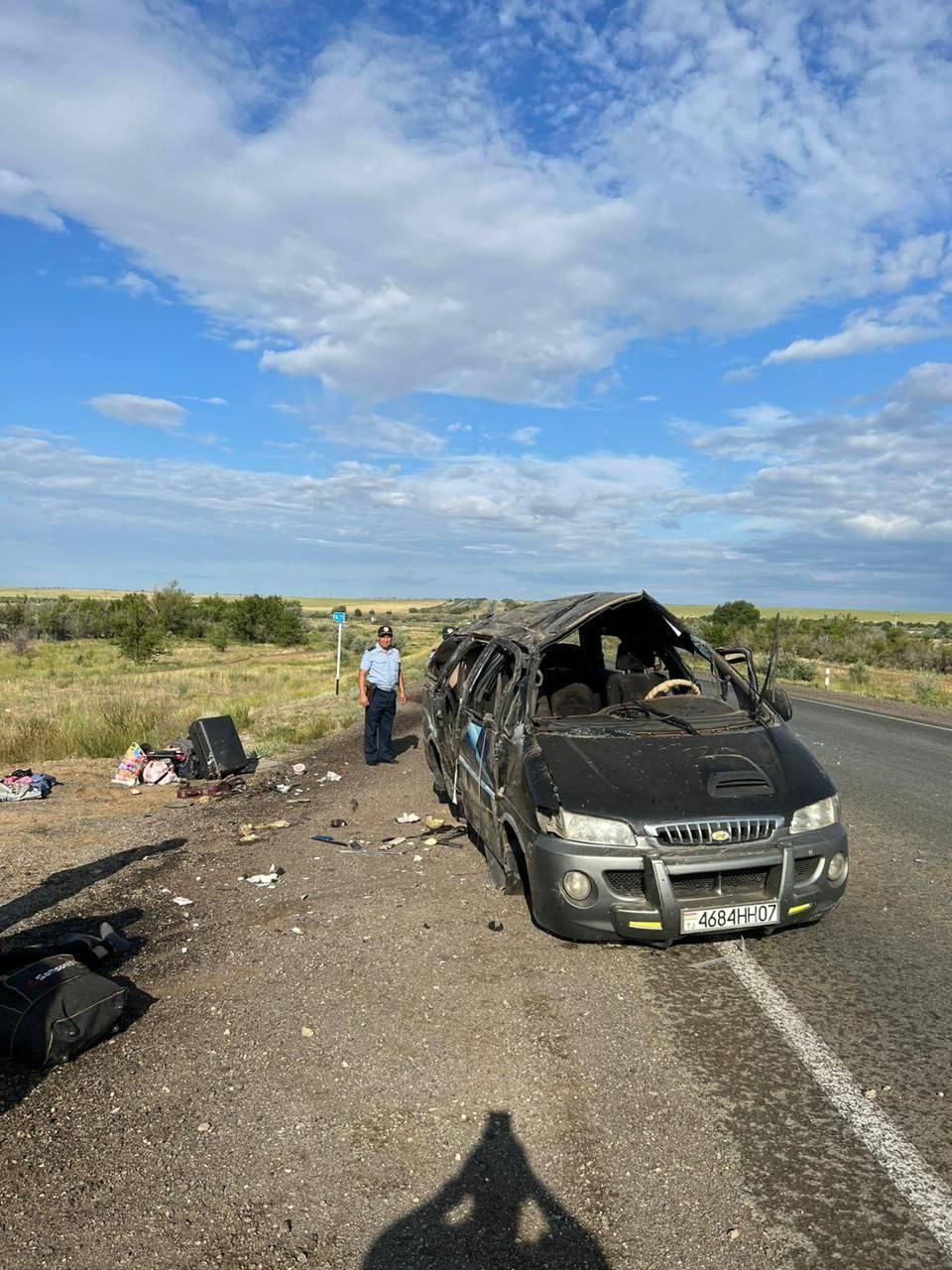 Ақтөбе облысында жол апатынан шетел азаматтары қаза тапты