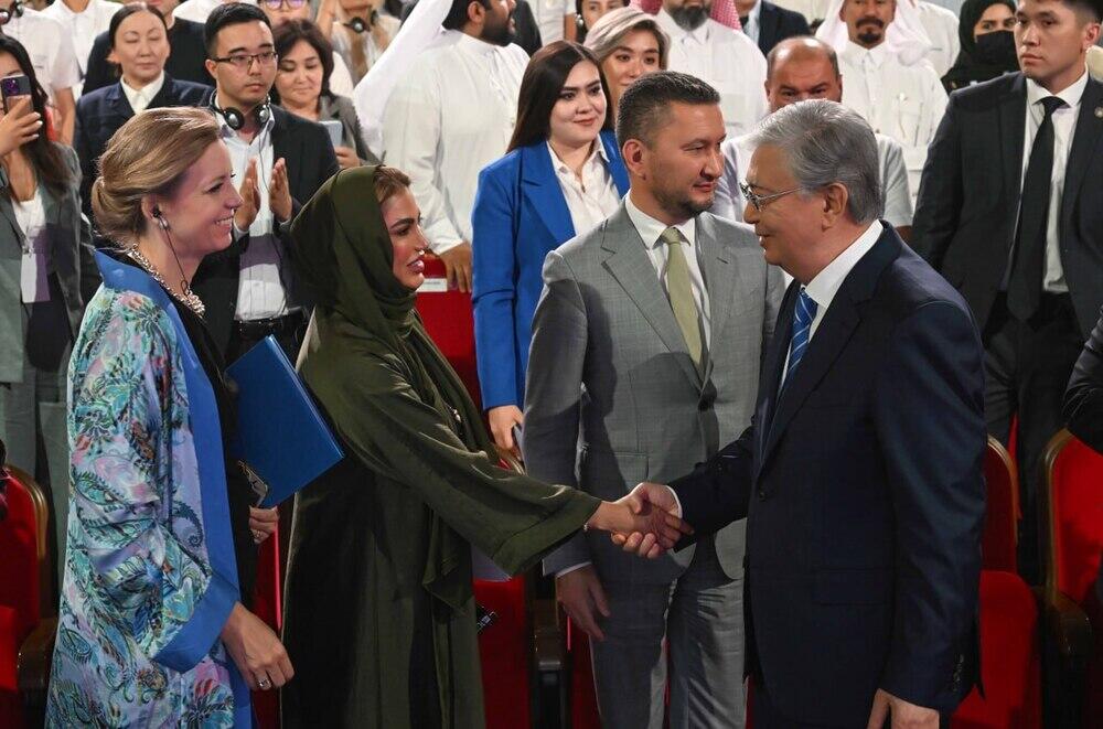 Международный форум волонтеров прошел в Астане. Фото: Akorda