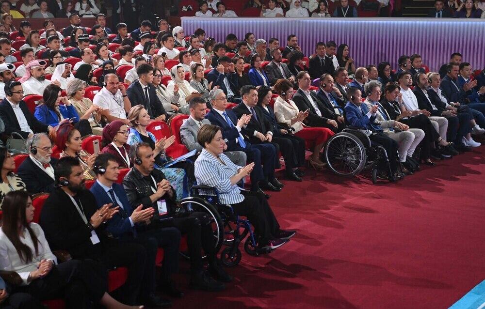 Международный форум волонтеров прошел в Астане. Фото: Akorda