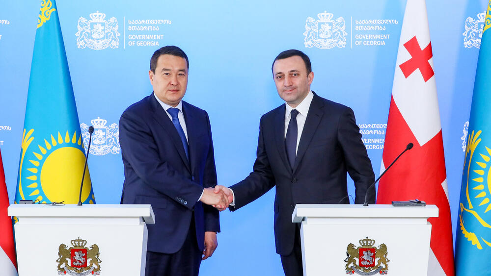 Heads of Kazakhstan and Georgia Government discuss TITR development and increase of mutual trade