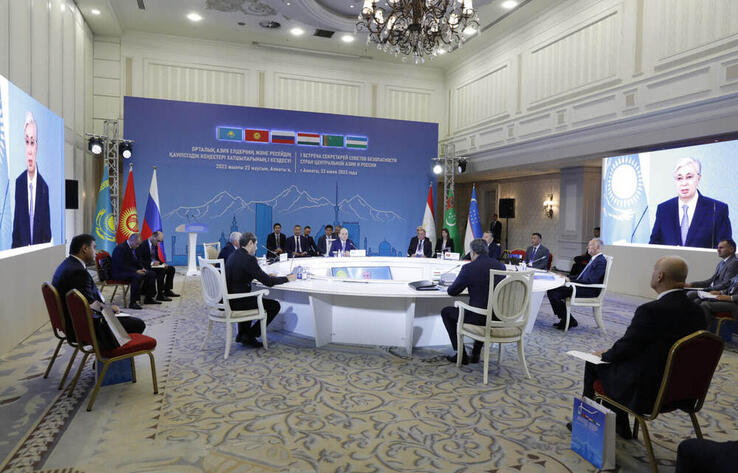 President addresses Forum of Security Council Secretaries of CA countries and Russia