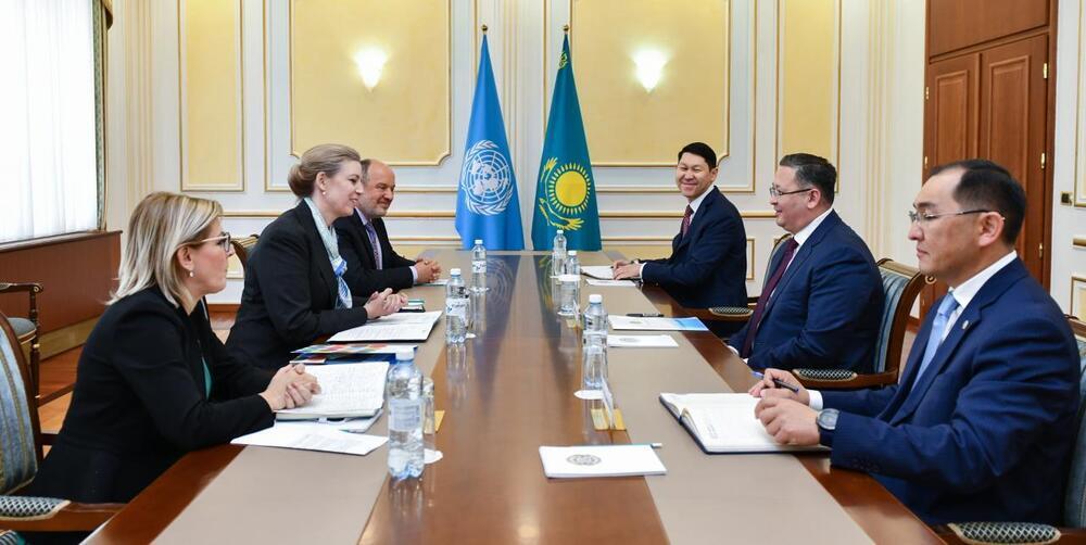 Kazakh Foreign Ministry Holds Meeting with UN Leadership in Kazakhstan