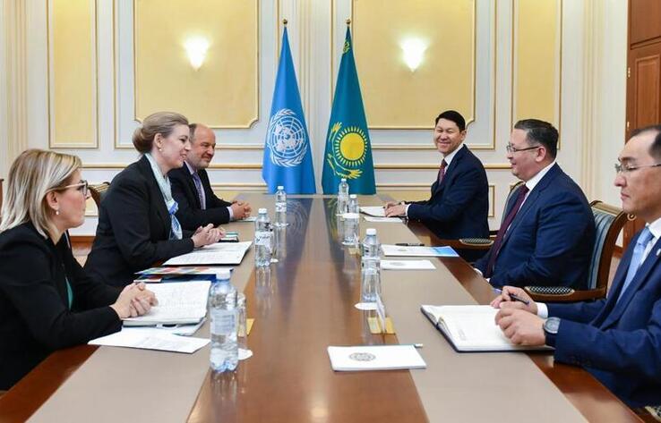 Kazakh Foreign Ministry Holds Meeting with UN Leadership in Kazakhstan