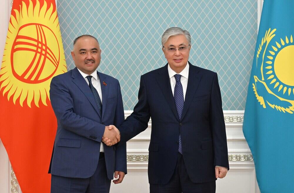 President Tokayev holds meeting with Chairman of Kyrgyzstan’s Supreme Council
