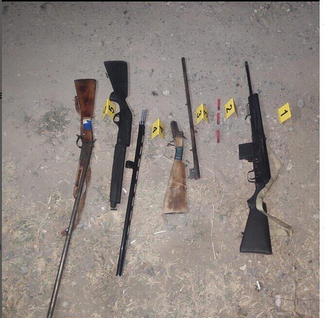 Похищенное в ходе январских событий оружие нашли на кладбище в Таразе