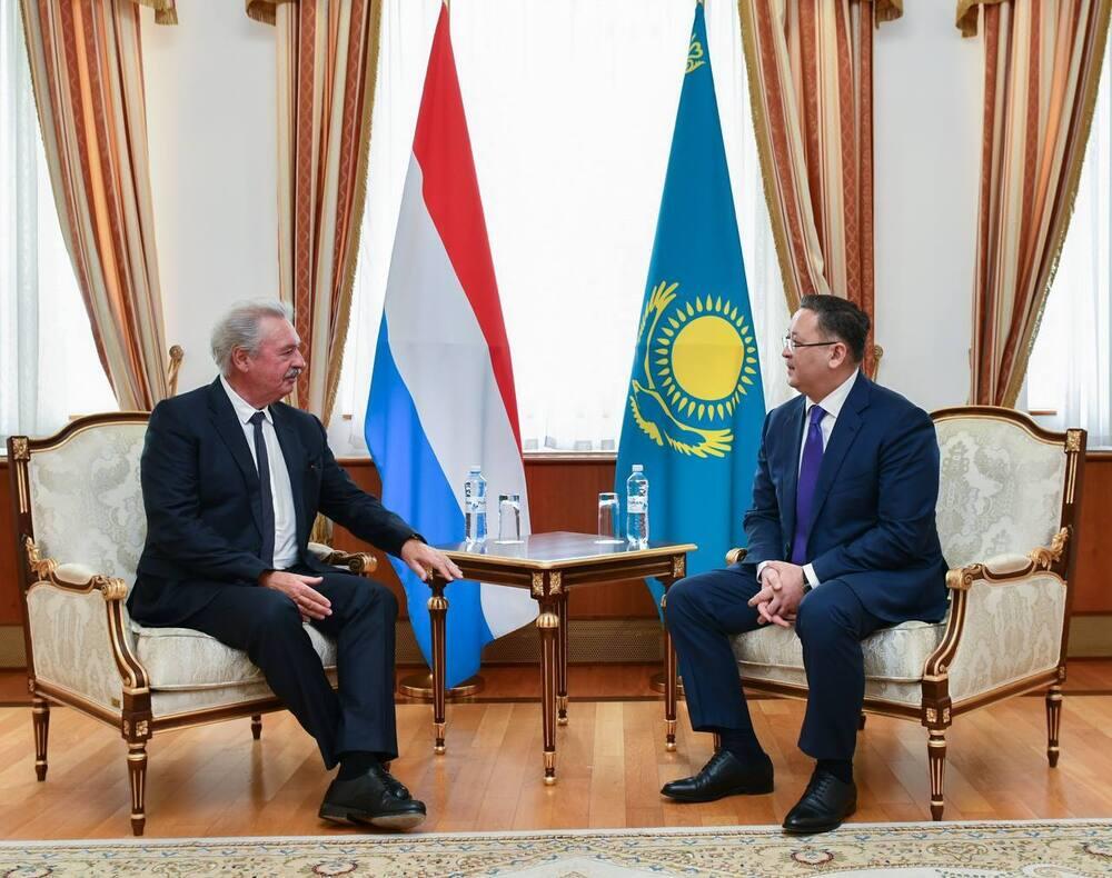 Kazakhstan, Luxembourg to expand transport and space coop