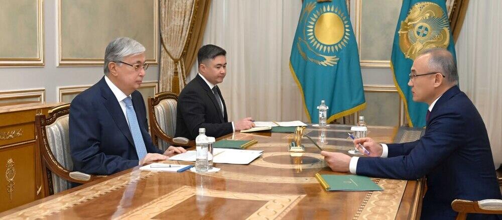 Председатель Нацбанка доложил Токаеву о снижении инфляции