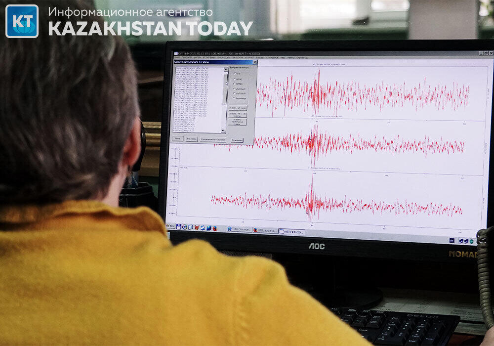 Близ Алматы зарегистрировано два землетрясения