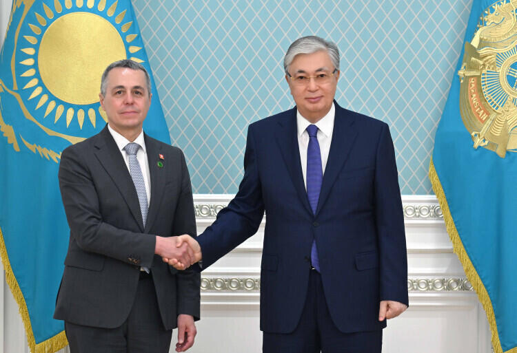 Kazakh President meets with Swiss Foreign Minister Ignazio Cassis