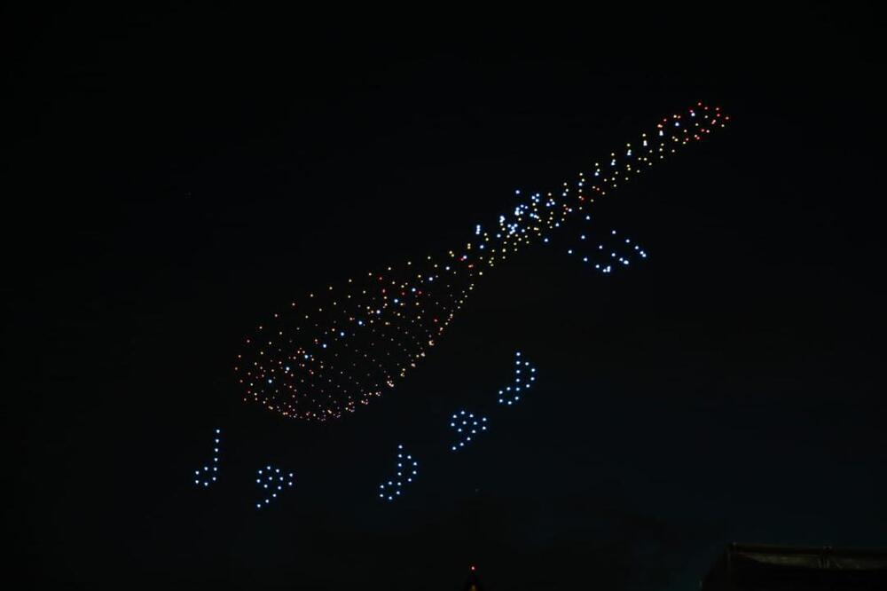 Drone show in Astana: more than 25 thousand people saw the performance in the sky. Images | akimat of Astana