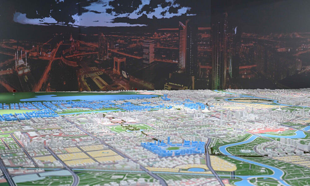 Мемлекет басшысына Астана қаласын дамытудың Бас жоспары таныстырылды. Сурет: Ақорда