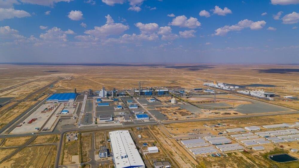 Polypropylene production plant in Atyrau region. Images | kpi.kz