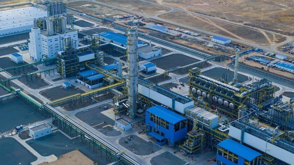Polypropylene production plant in Atyrau region. Images | kpi.kz