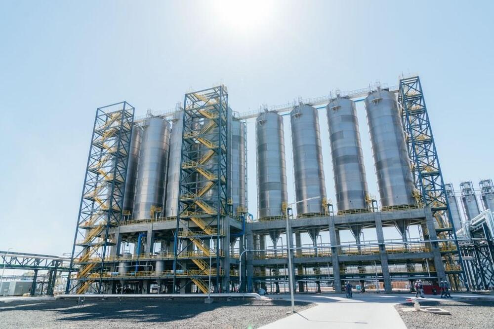 Polypropylene production plant in Atyrau region. Images | kpi.kz