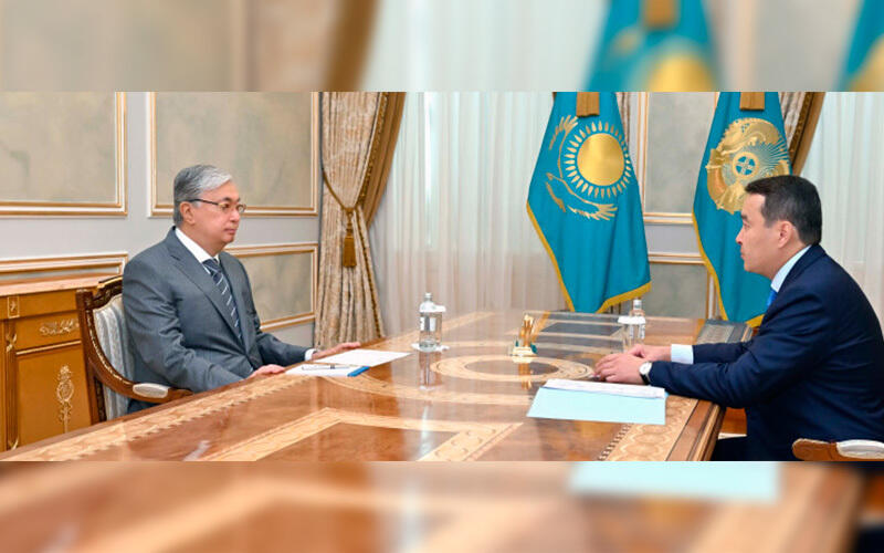 Head of State Tokayev receives Prime Minister Alikhan Smailov