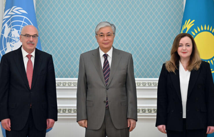 Kazakh President receives UN Under-Secretary-General Vladimir Voronkov