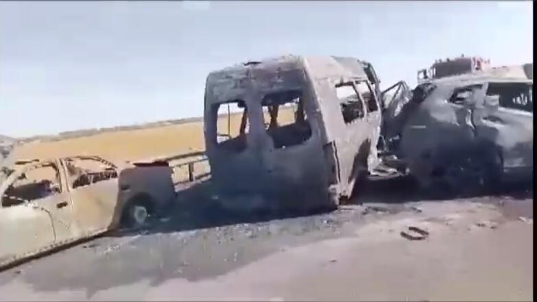 Сразу девять человек погибли в ДТП на трассе в Туркестанской области 