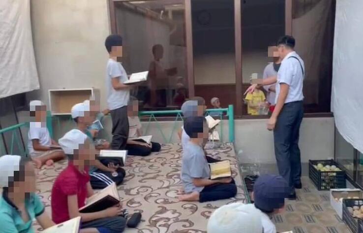 В Туркестане для детей проводили незаконные религиозные уроки