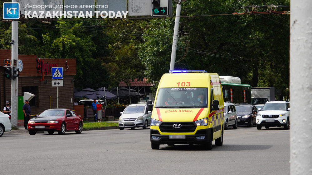 Водителя скорой помощи избили в Туркестанской области


