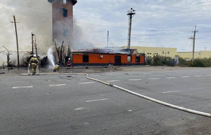 Екібастұзда автогаз құю бекетінде жарылыс болды