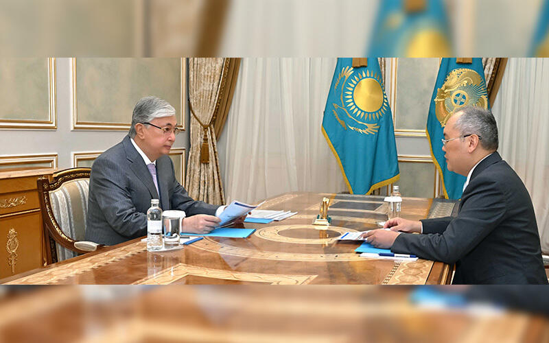 Head of State receives Chairman of Financial Monitoring Agency