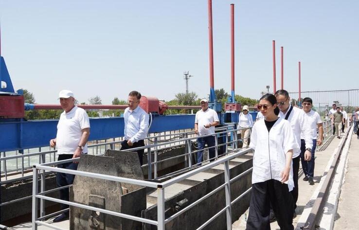 Узбекистан вдвое увеличит приток воды в Шардаринское водохранилище 