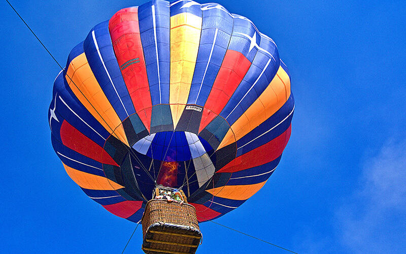 В Конаеве прошел фестиваль воздушных шаров. Фото: Виктор Репников/@victorre2495