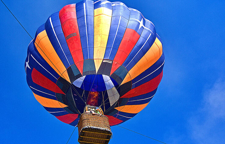 В Конаеве прошел фестиваль воздушных шаров