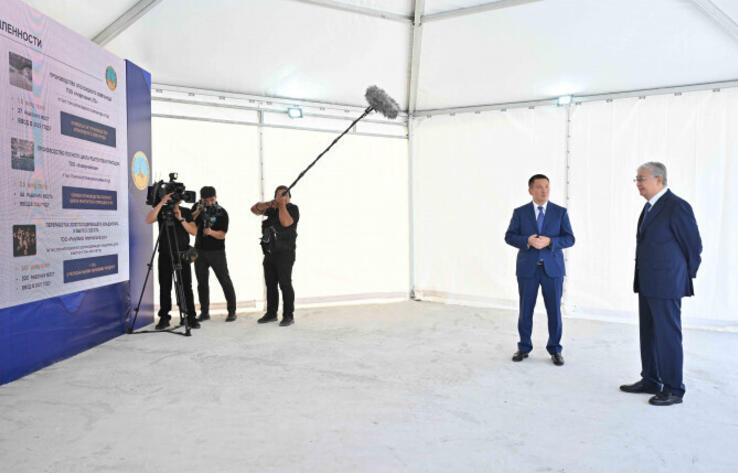Tokayev reported on projects of construction of 2 plants in Ekibastuz