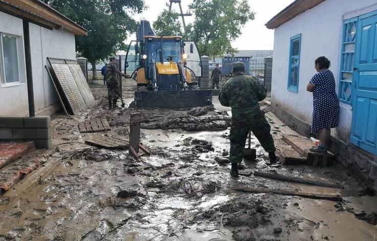 Потоп в области Жетісу: в эвакопунктах остаются 16 человек 