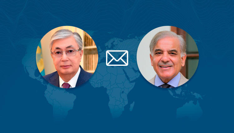 Kassym-Jomart Tokayev sent a congratulatory telegram on the Independence Day of Pakistan