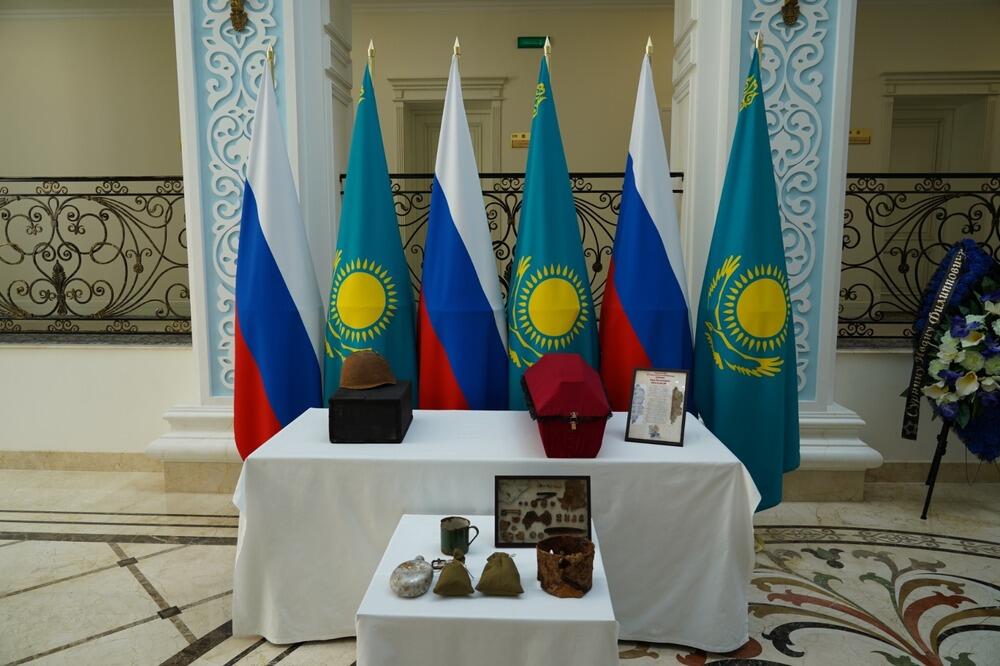 В Москве состоялась передача останков погибших в годы Великой Отечественной войны казахстанских воинов