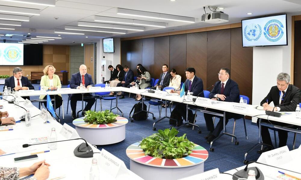 Enhancing cooperation with the United Nations was discussed in Almaty