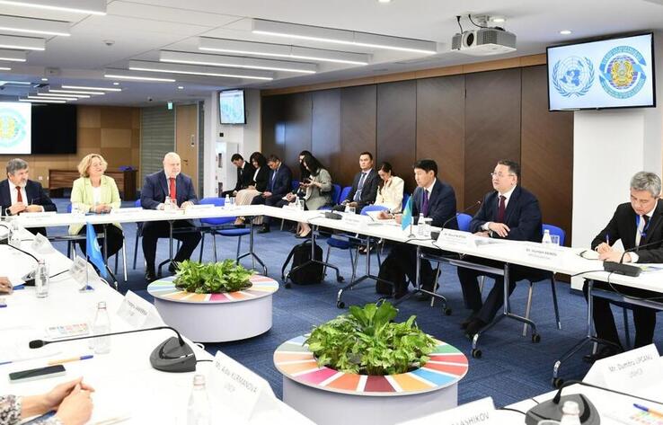 Enhancing cooperation with the United Nations was discussed in Almaty