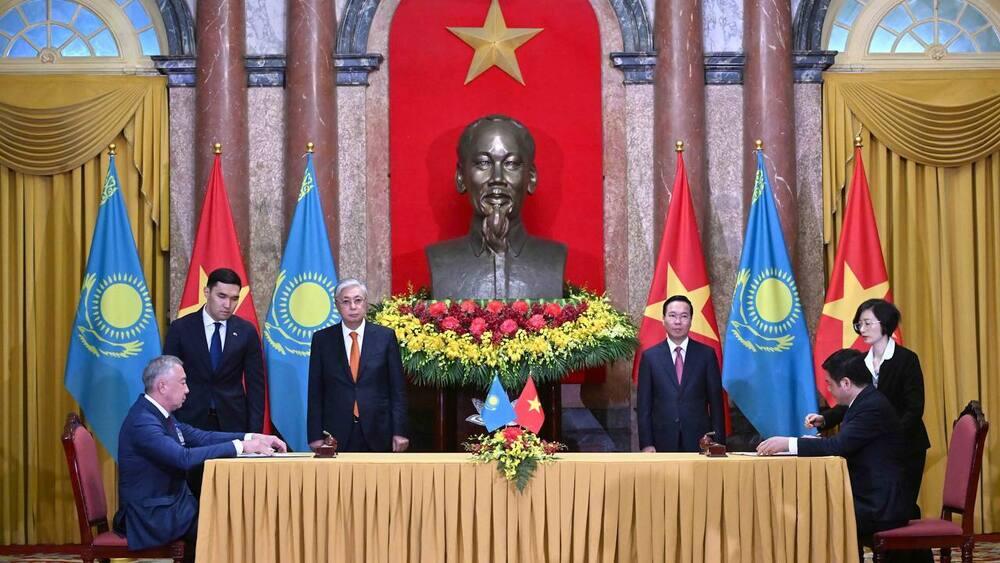 В 3,5 раза увеличился товарооборот между Казахстаном и Вьетнамом 