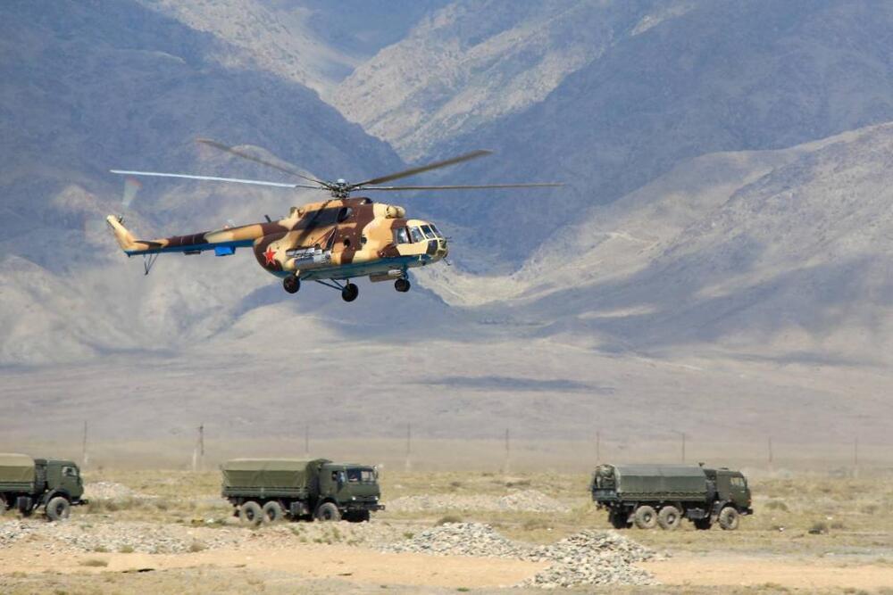Вооруженные силы Казахстана и Кыргызстана провели совместное учение