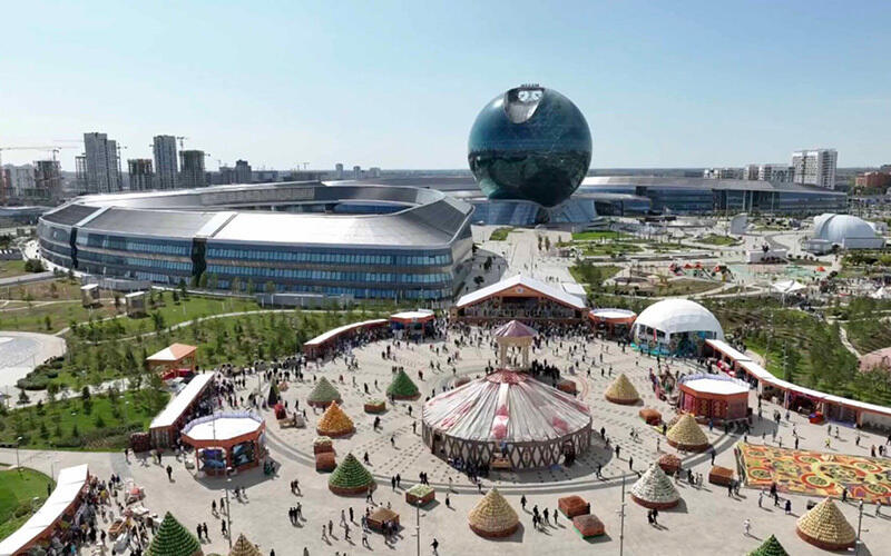 Fair of Agricultural and Industrial Goods of Tajikistan. Images | Akorda