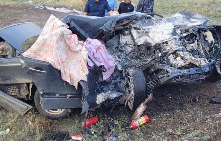 Қарағанды облысында жол апатында 3 адам қаза тапты