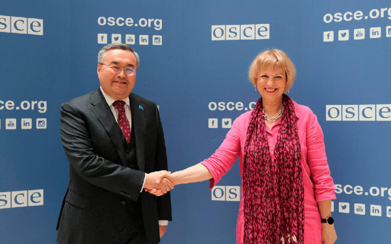 Permanent Representative of Kazakhstan Presented Credentials to OSCE Secretary General. Images | Kazakh MFA