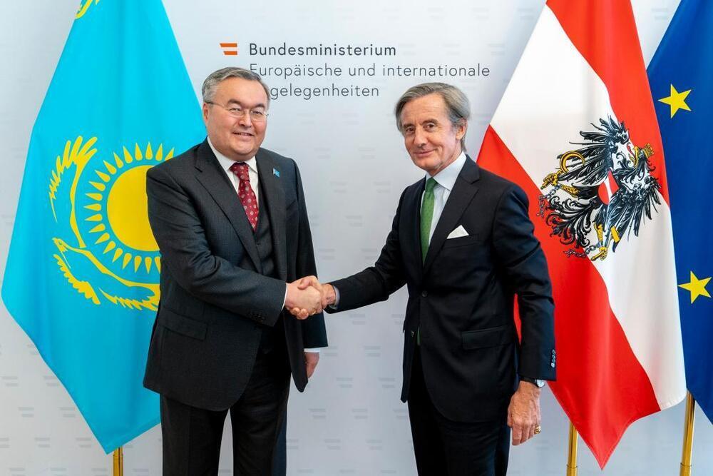 Permanent Representative of Kazakhstan Presented Credentials to OSCE Secretary General. Images | Kazakh MFA