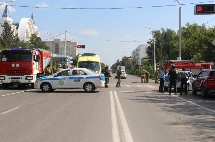 В Астане проходят антитеррористические учения