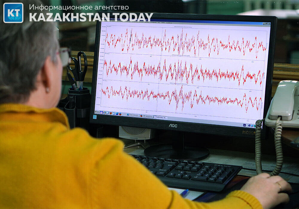 В акватории Каспийского моря произошло землетрясение магнитудой 5