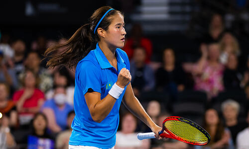 Казахстанская теннисистка стала чемпионкой турнира в Праге

