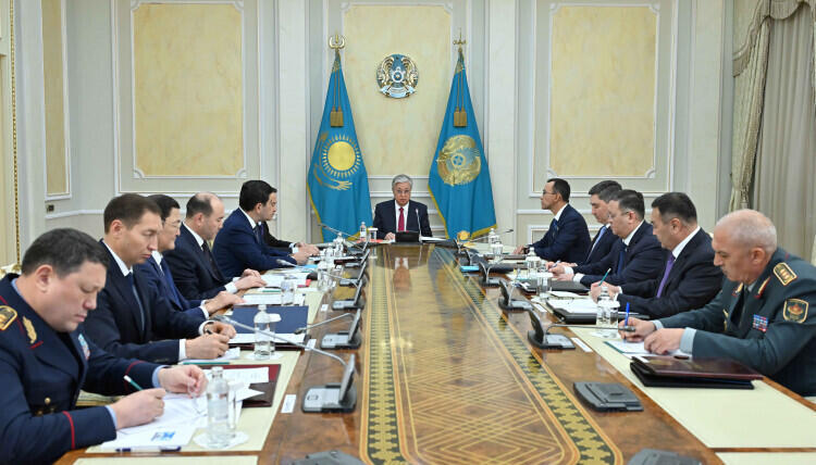 Kazakh President chairs Security Council meeting