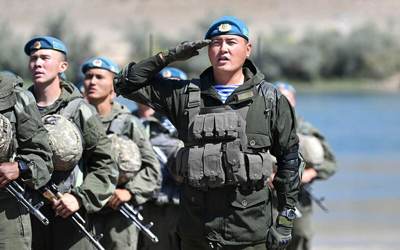 Стратегические командно-штабные военные учения "Батыл тойтарыс - 2023". Фото: Акорда