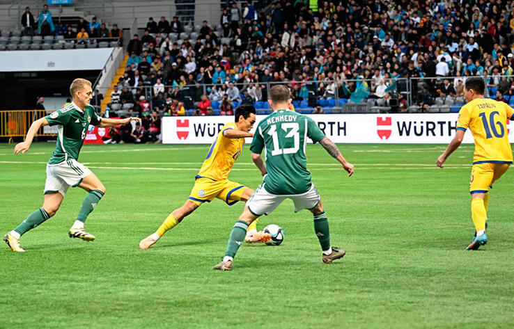 Сборная Казахстана обыграла футболистов Северной Ирландии в отборе на Евро-2024