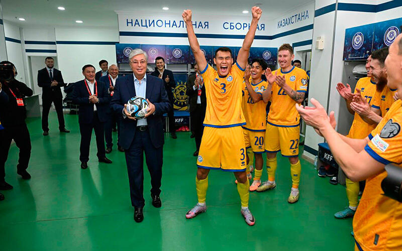 UEFA EURO 2024 Qualifying: Kazakhstan beats Northen Ireland. Images | t.me/ptrkkz