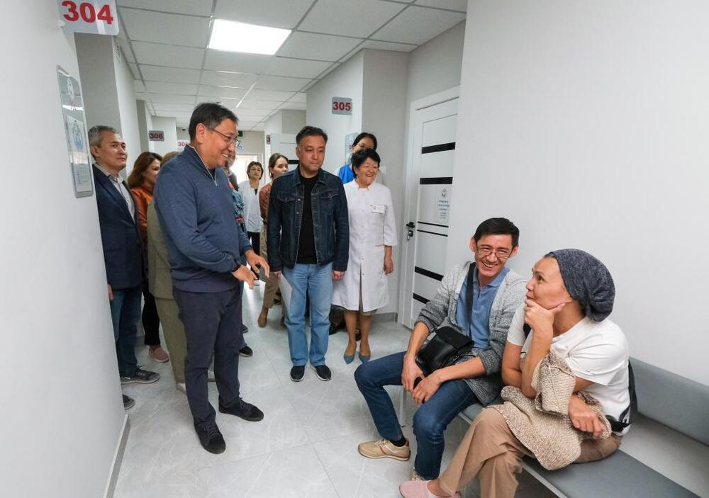 Алматыда 200 адам қабылдайтын емхана ашылды 