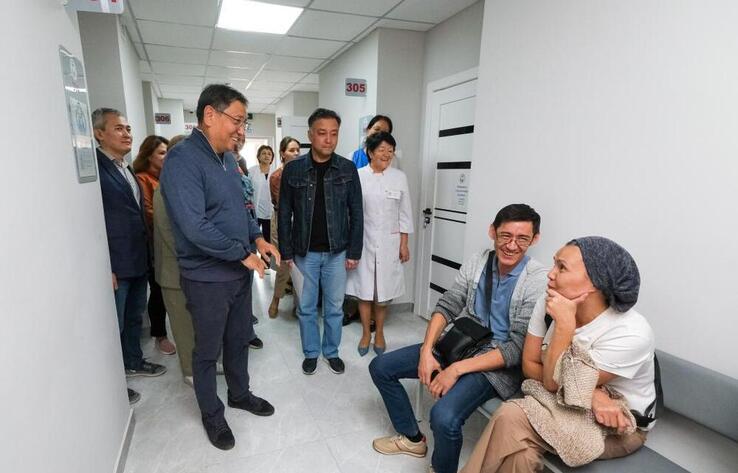 Алматыда 200 адам қабылдайтын емхана ашылды 